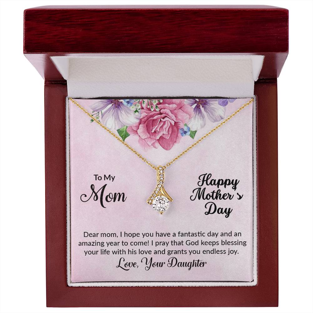 Alluring Beauty Necklace (Yellow & White Gold Variants)