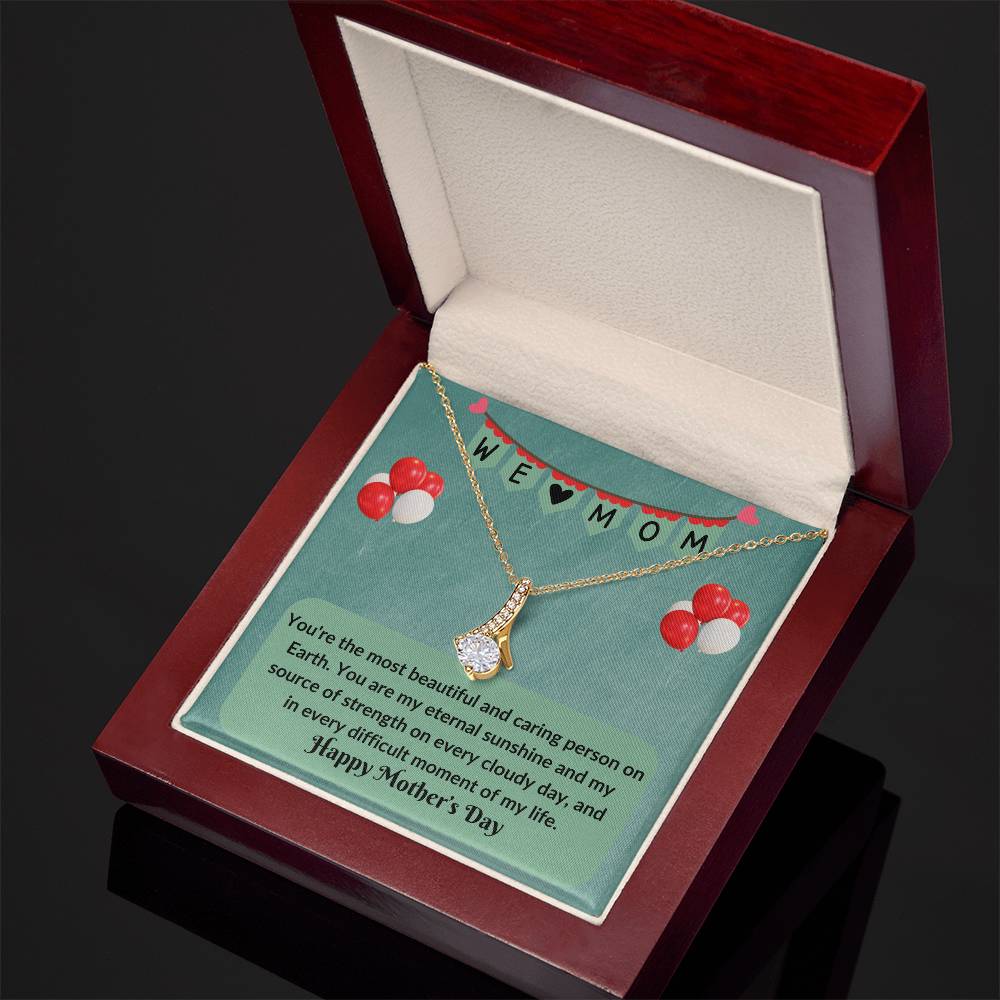 Alluring Beauty Necklace (Yellow & White Gold Variants)