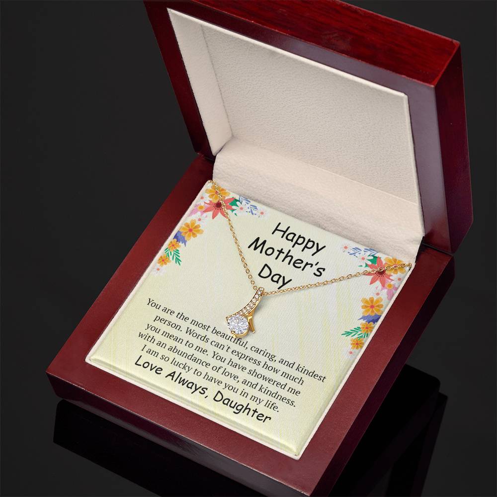 Alluring Beauty Necklace (Yellow & White Gold Variants)