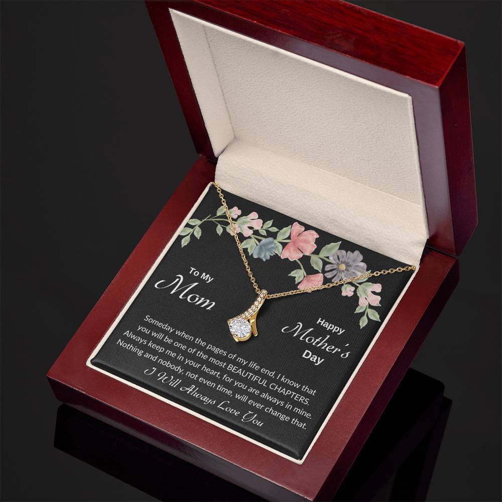 Alluring Beauty Necklace (Yellow & White Gold Variants)