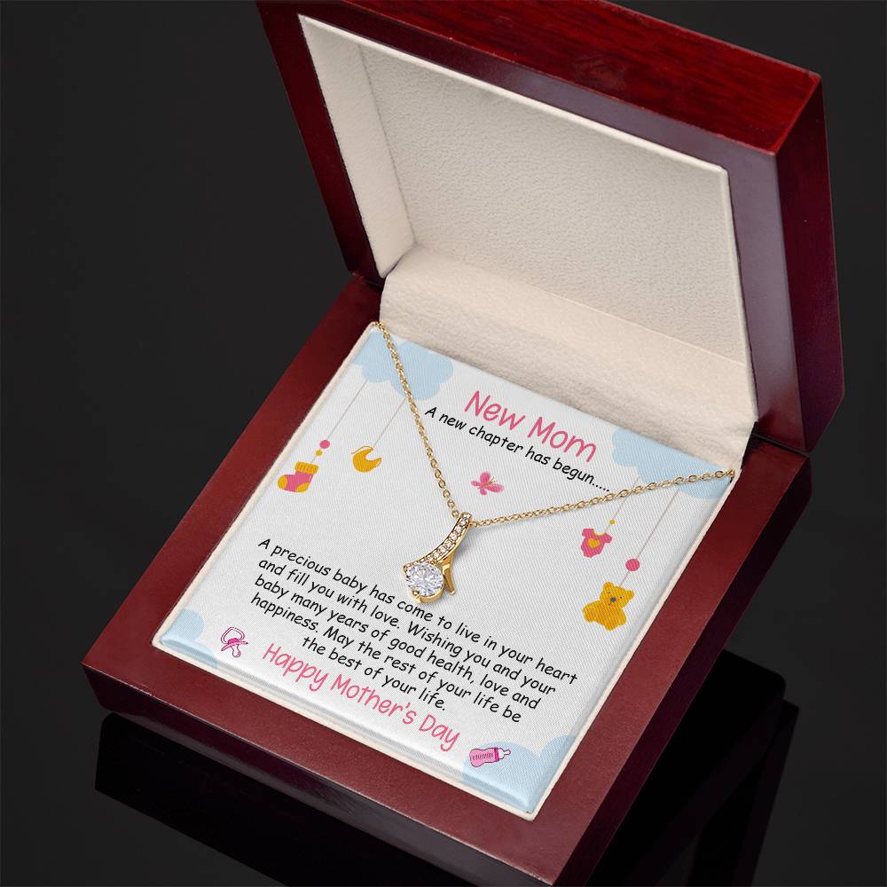 Alluring Beauty Necklace (Yellow & White Gold Variants)
