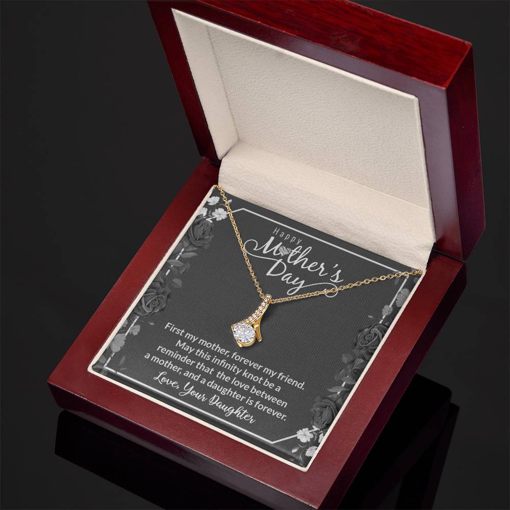 Alluring Beauty Necklace (Yellow & White Gold Variants)