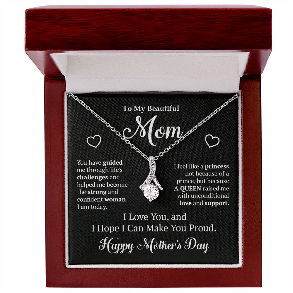 Alluring Beauty Necklace (Yellow & White Gold Variants)