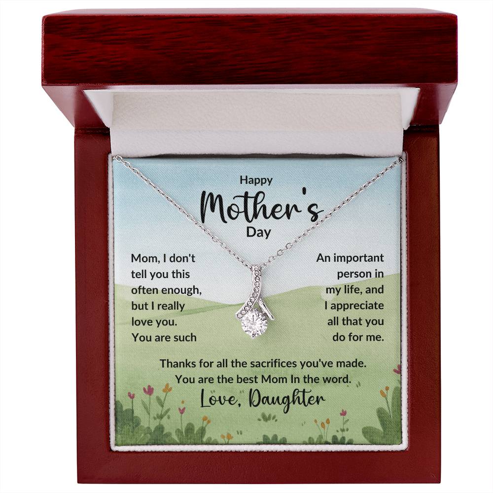 Alluring Beauty Necklace (Yellow & White Gold Variants)