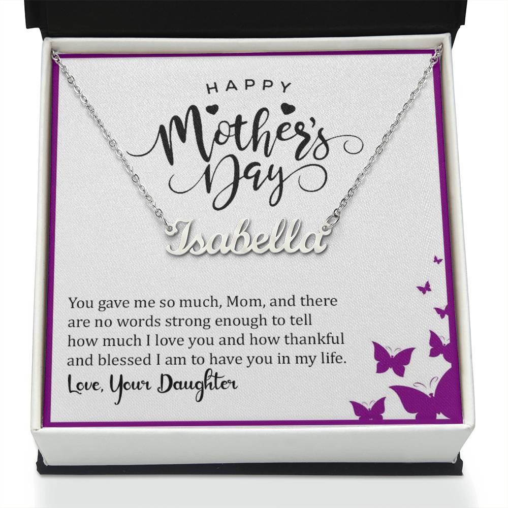 Custom Name Necklace
