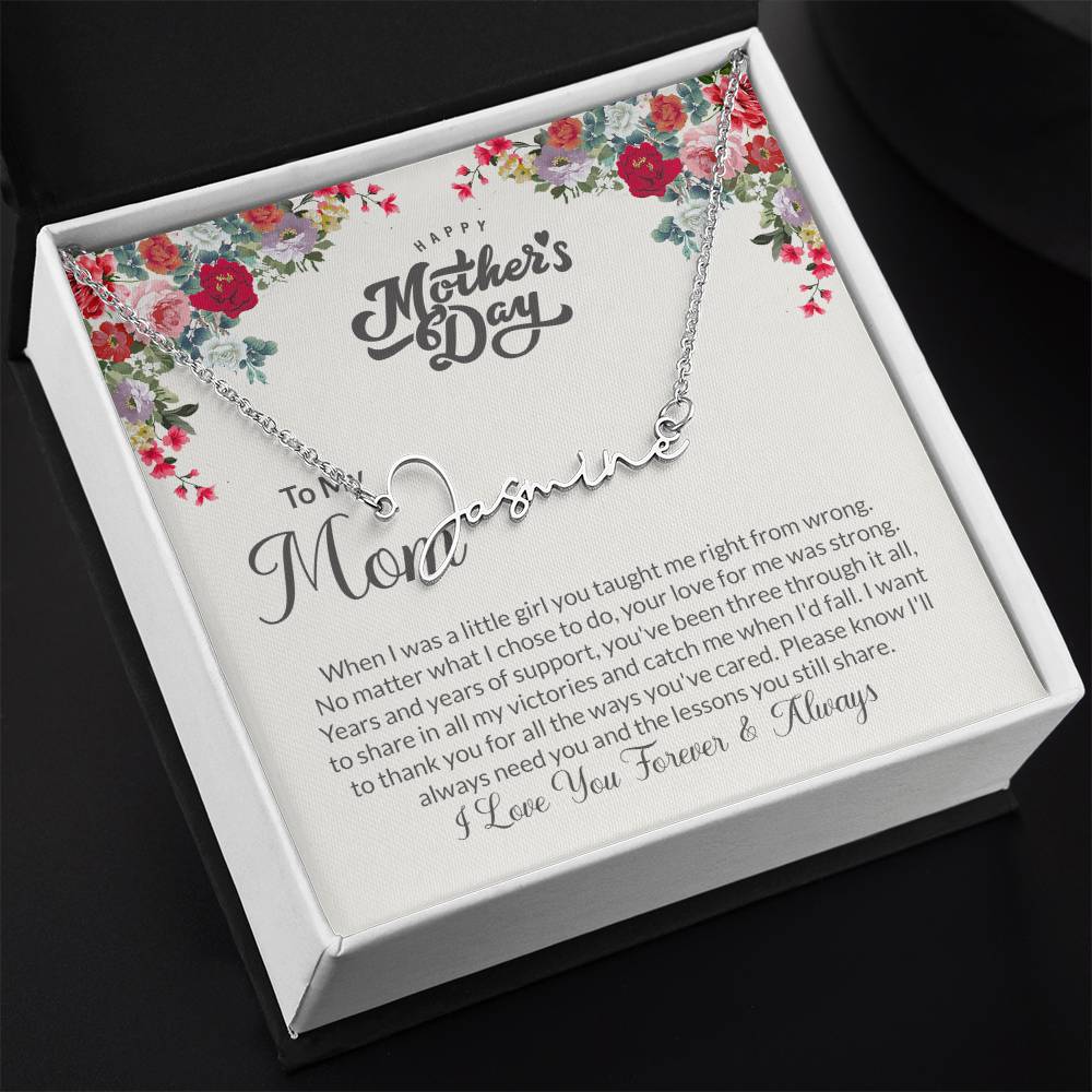 Signature Name Necklace