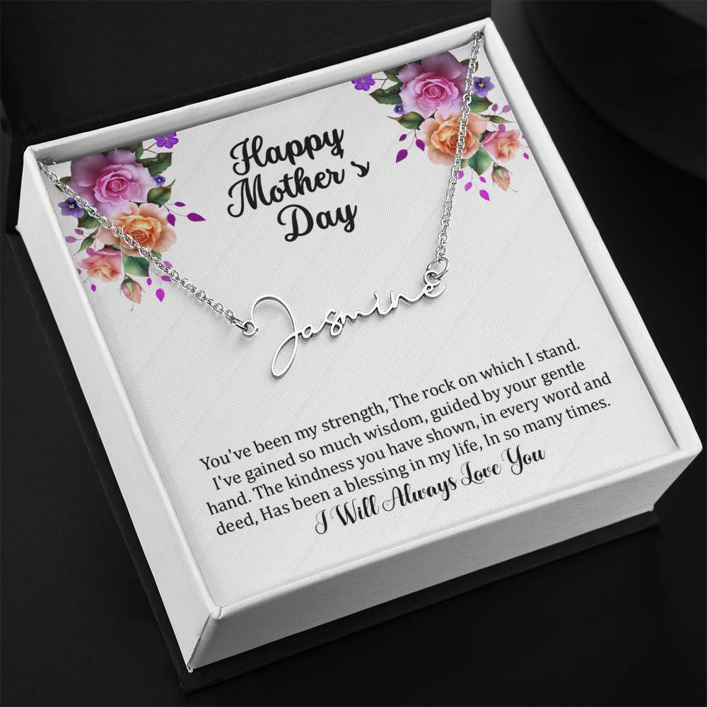 Signature Name Necklace