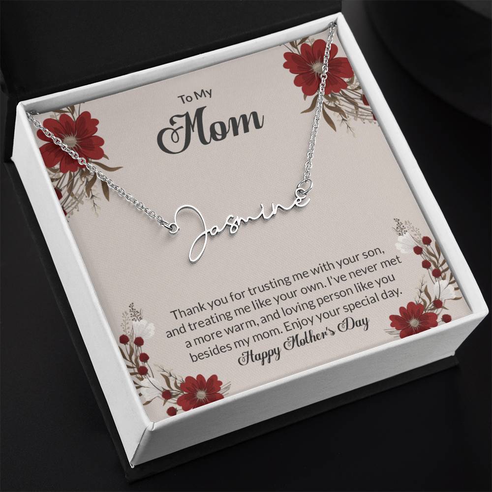 Signature Name Necklace