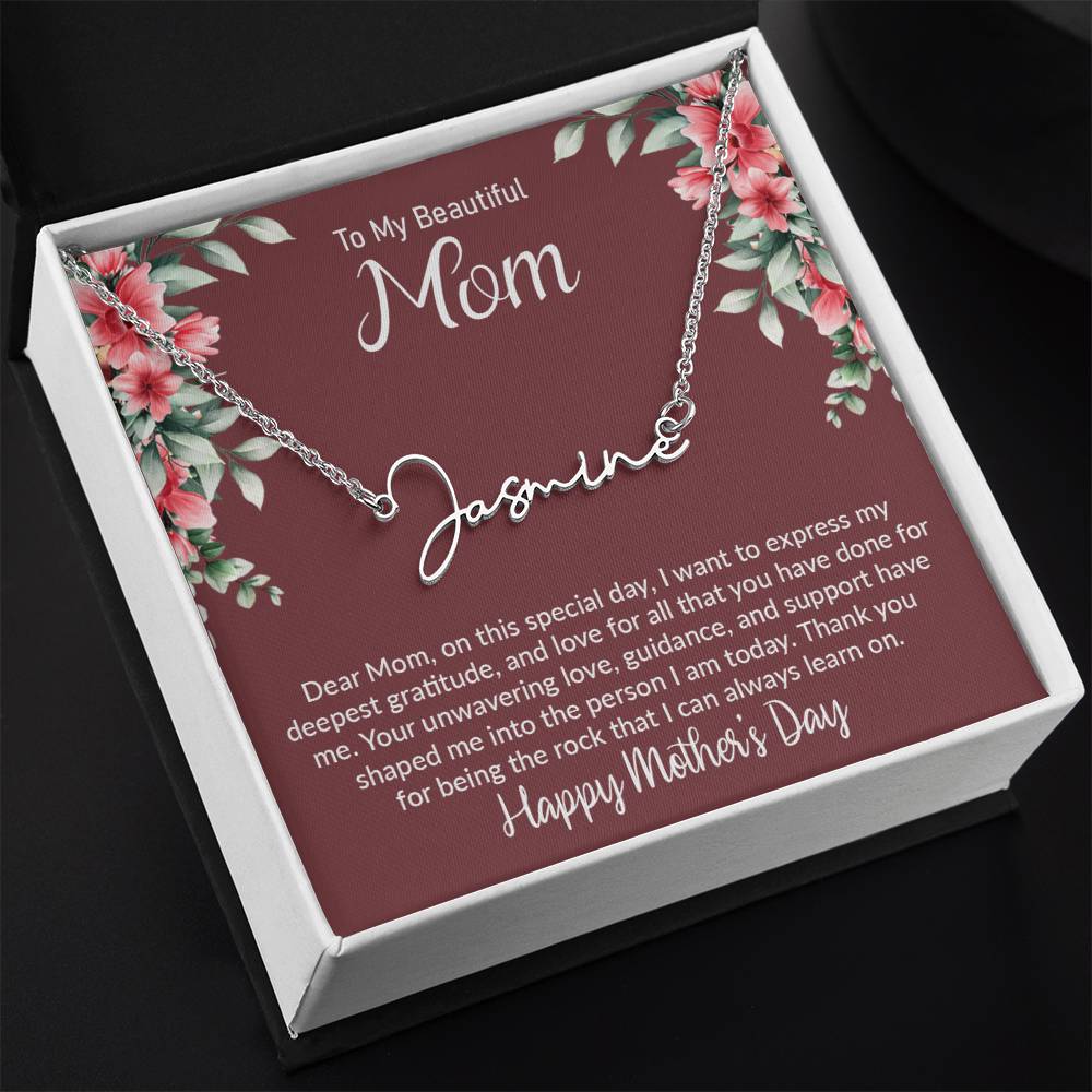 Signature Name Necklace