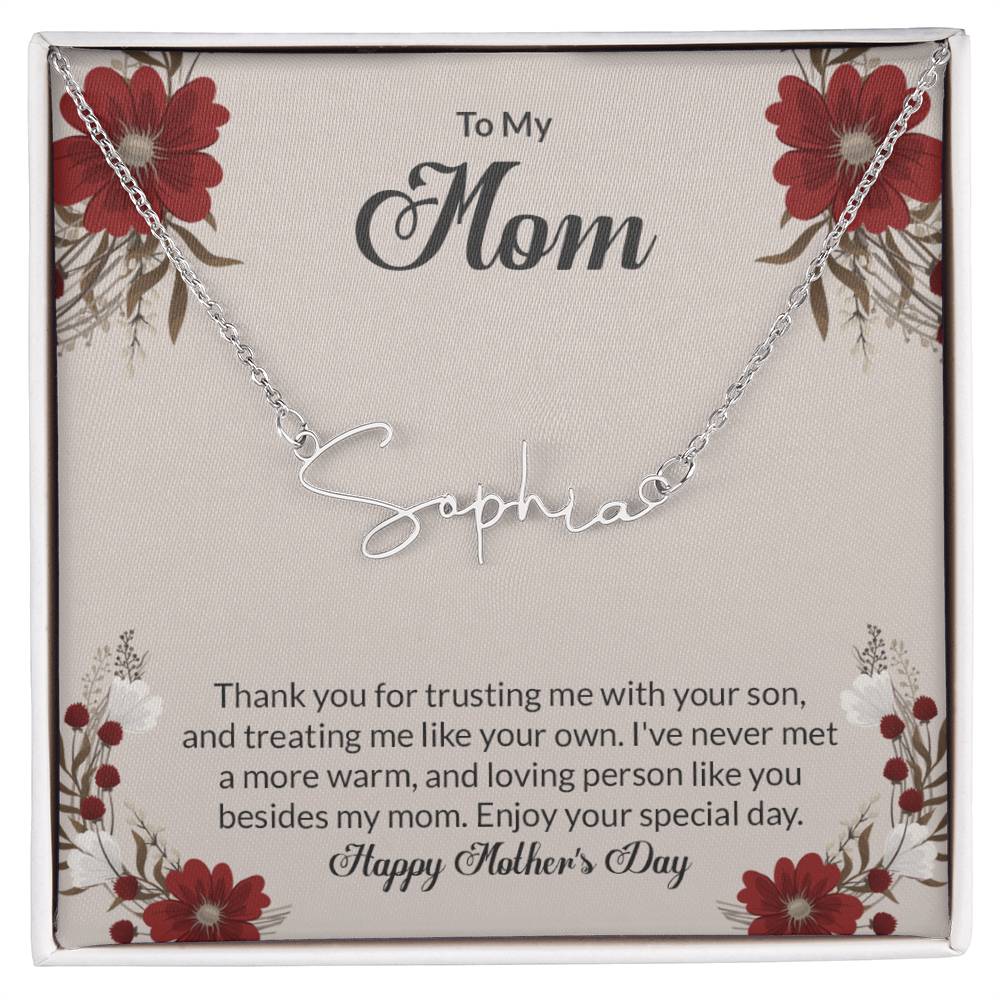 Signature Name Necklace