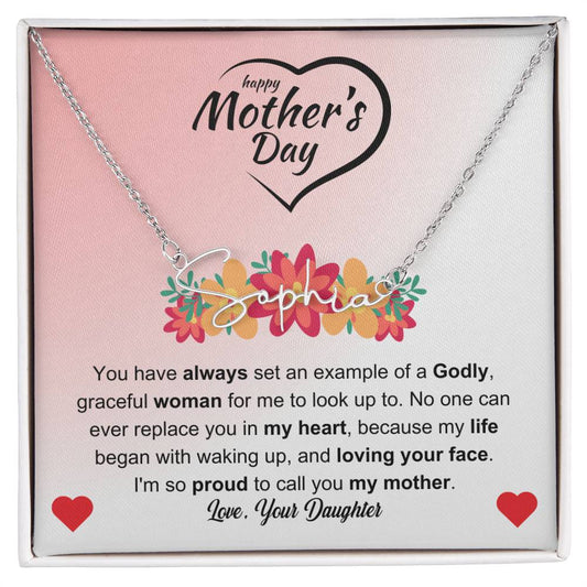 Signature Name Necklace