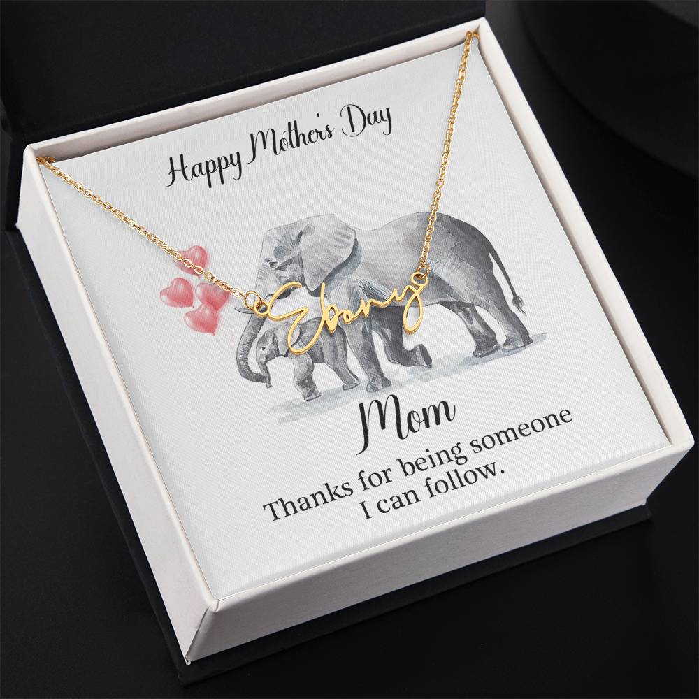 Signature Name Necklace