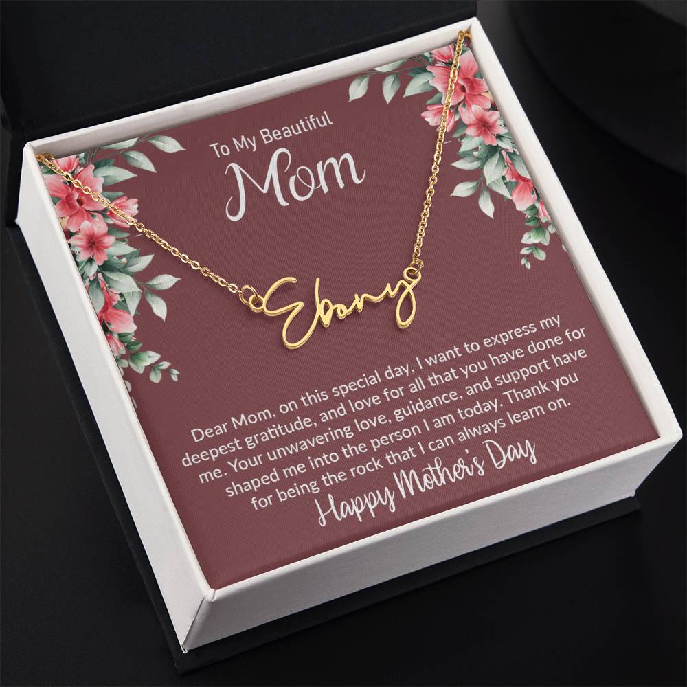 Signature Name Necklace