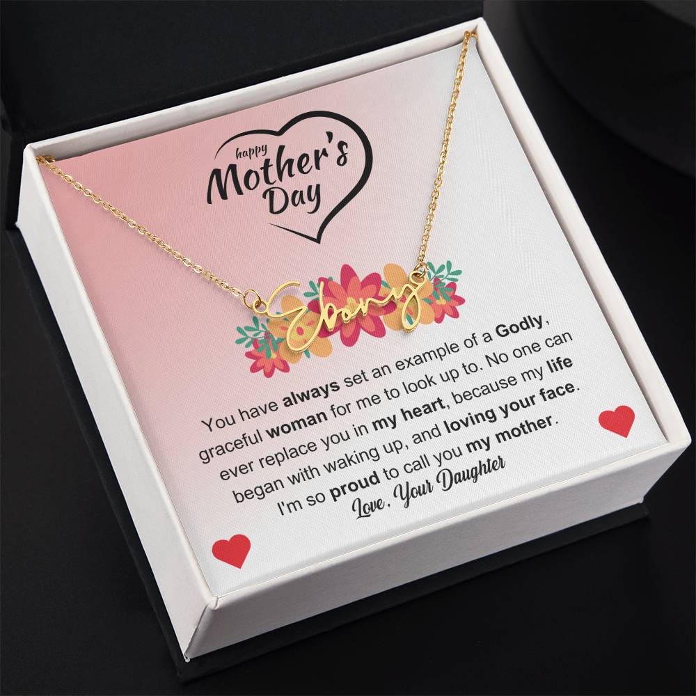 Signature Name Necklace