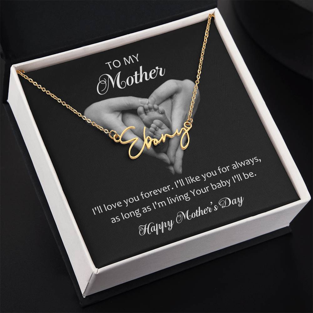 Signature Name Necklace