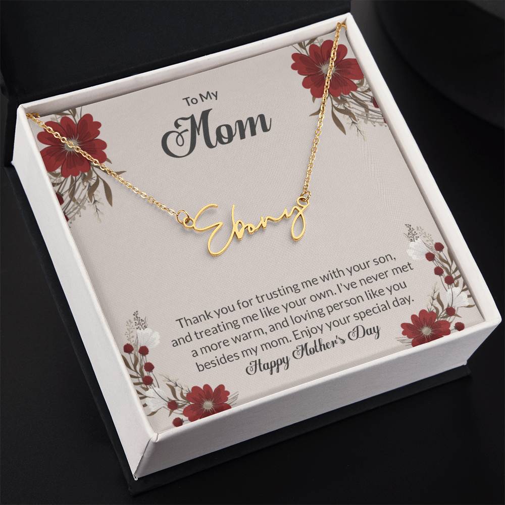 Signature Name Necklace