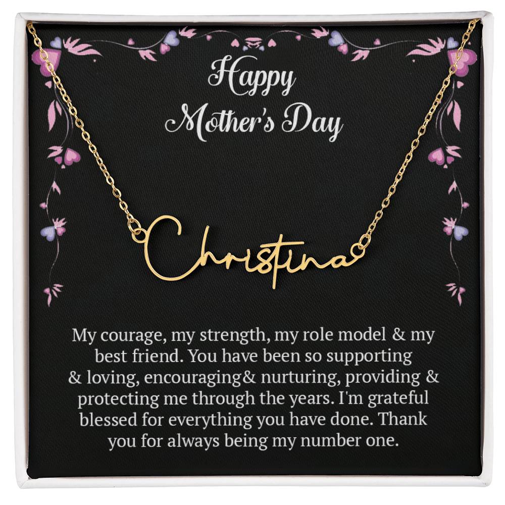 Signature Name Necklace