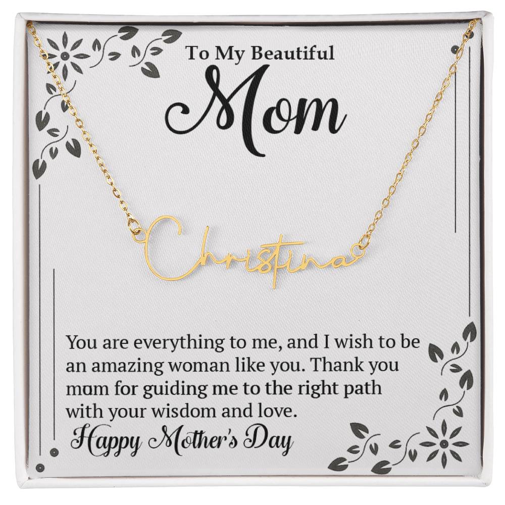 Signature Name Necklace