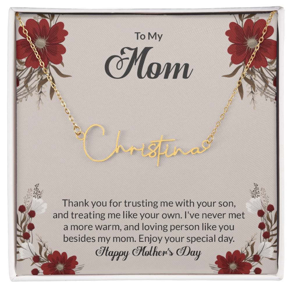 Signature Name Necklace