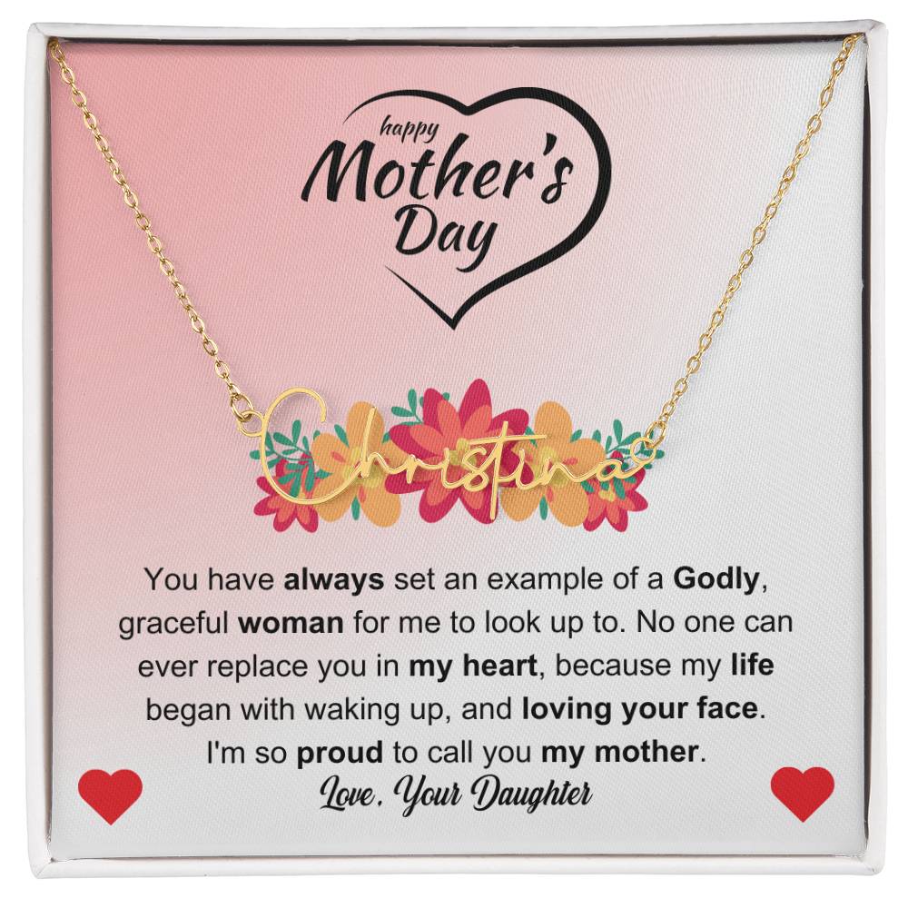 Signature Name Necklace