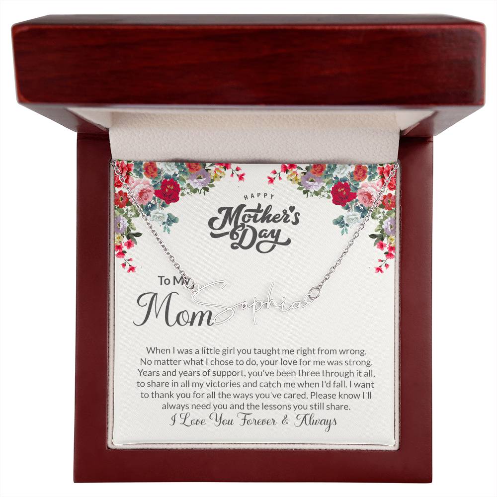 Signature Name Necklace