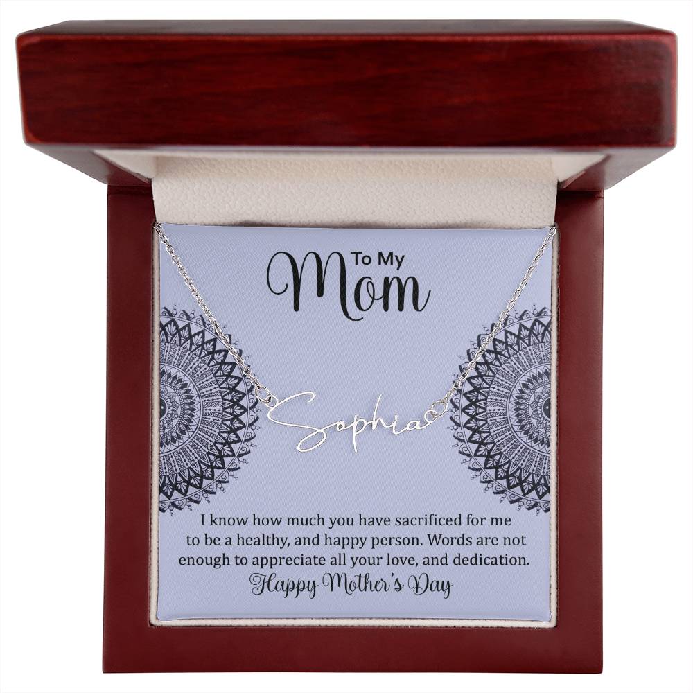 Signature Name Necklace