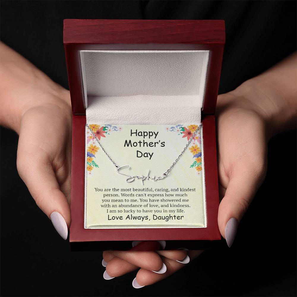 Signature Name Necklace