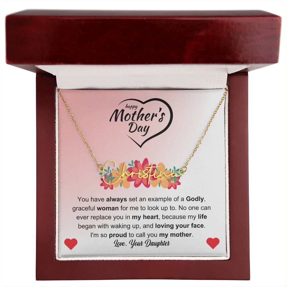 Signature Name Necklace