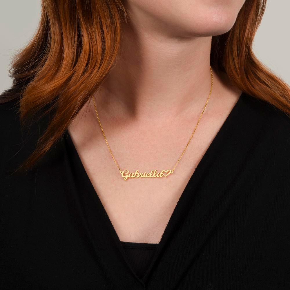 Heart Name Necklace Emporium Discounts