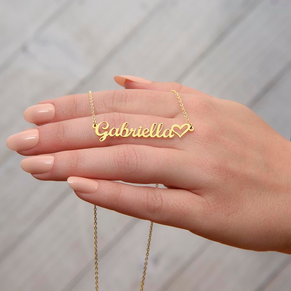 Heart Name Necklace Emporium Discounts