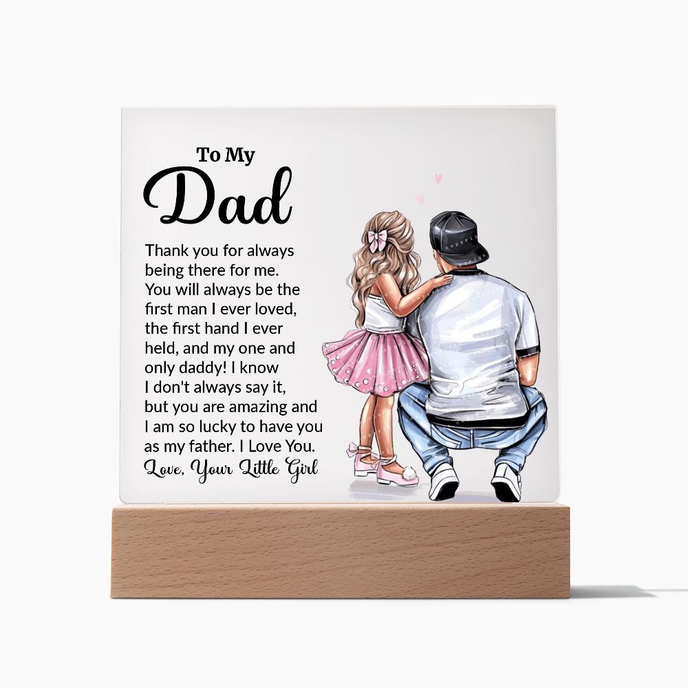 Love Your Little Girl Happy Father's Day or birthday