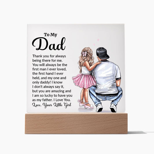 Love Your Little Girl Happy Father's Day or birthday