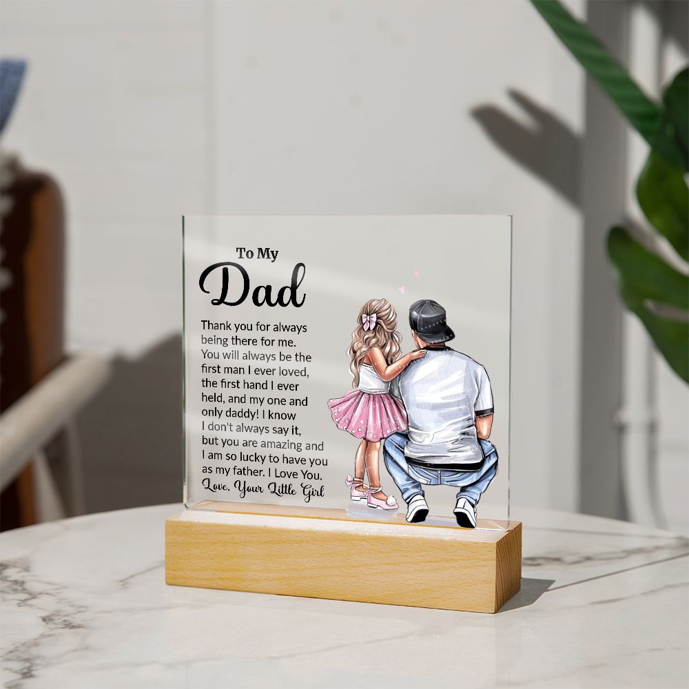 Love Your Little Girl Happy Father's Day or birthday