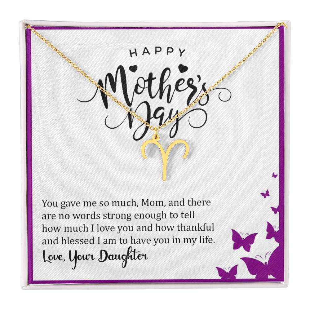 Zodiac Symbol Necklace