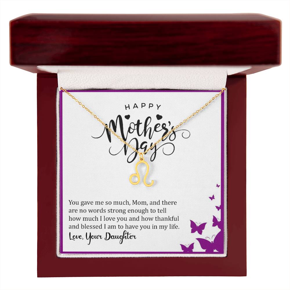 Zodiac Symbol Necklace