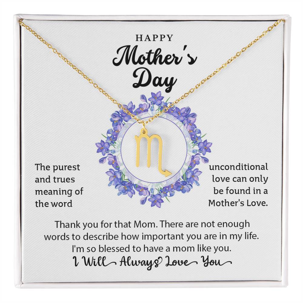 Zodiac Symbol Necklace