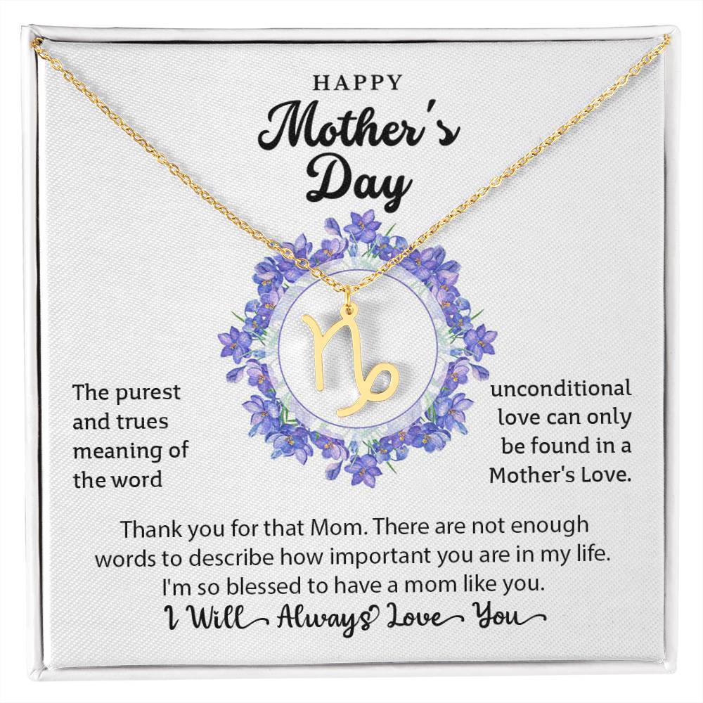 Zodiac Symbol Necklace