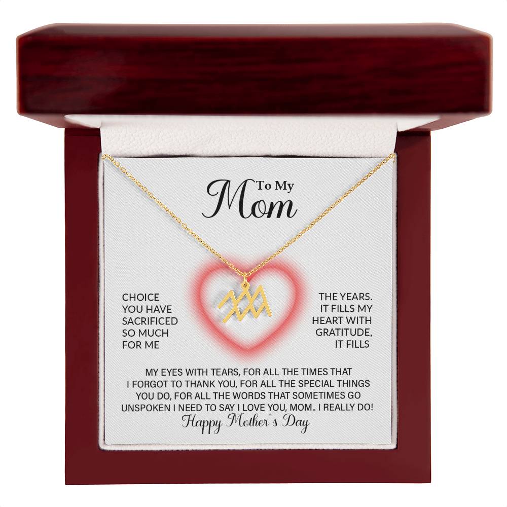 Zodiac Symbol Necklace
