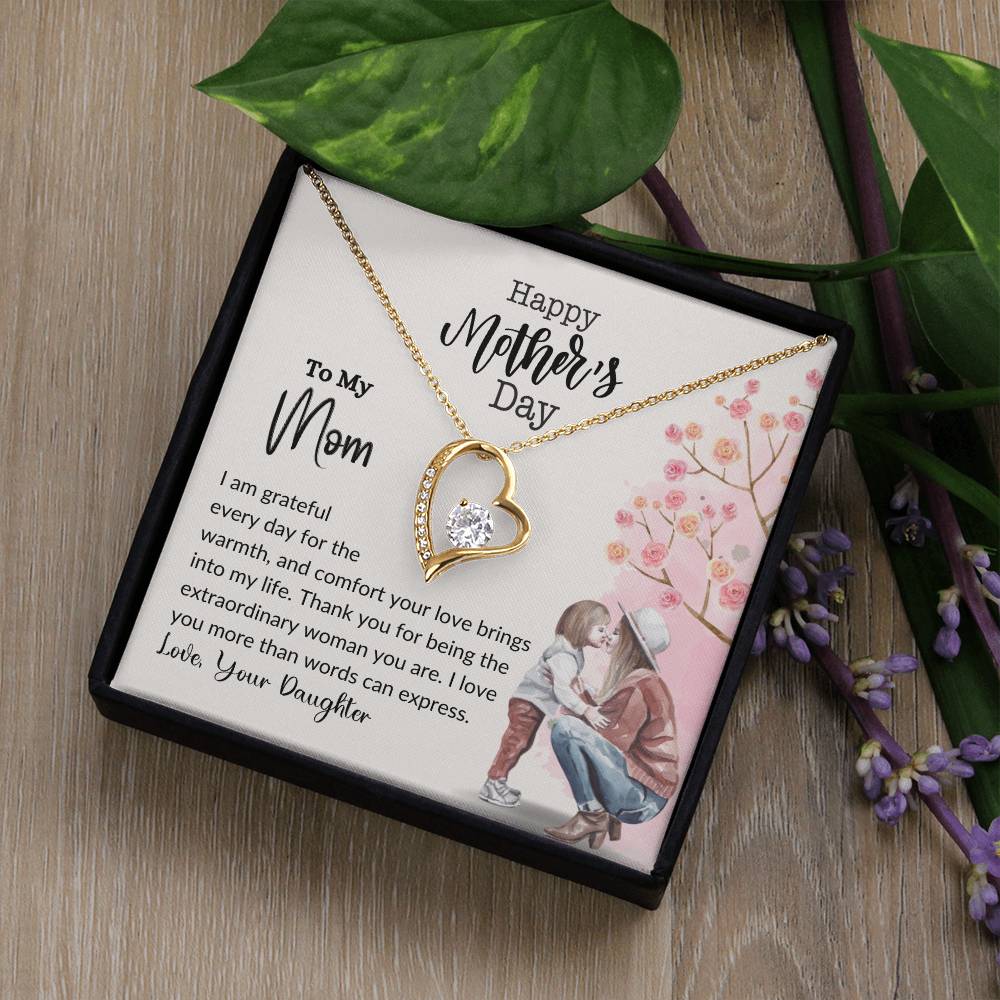 Happy Mother's Day Forever Love Necklace
