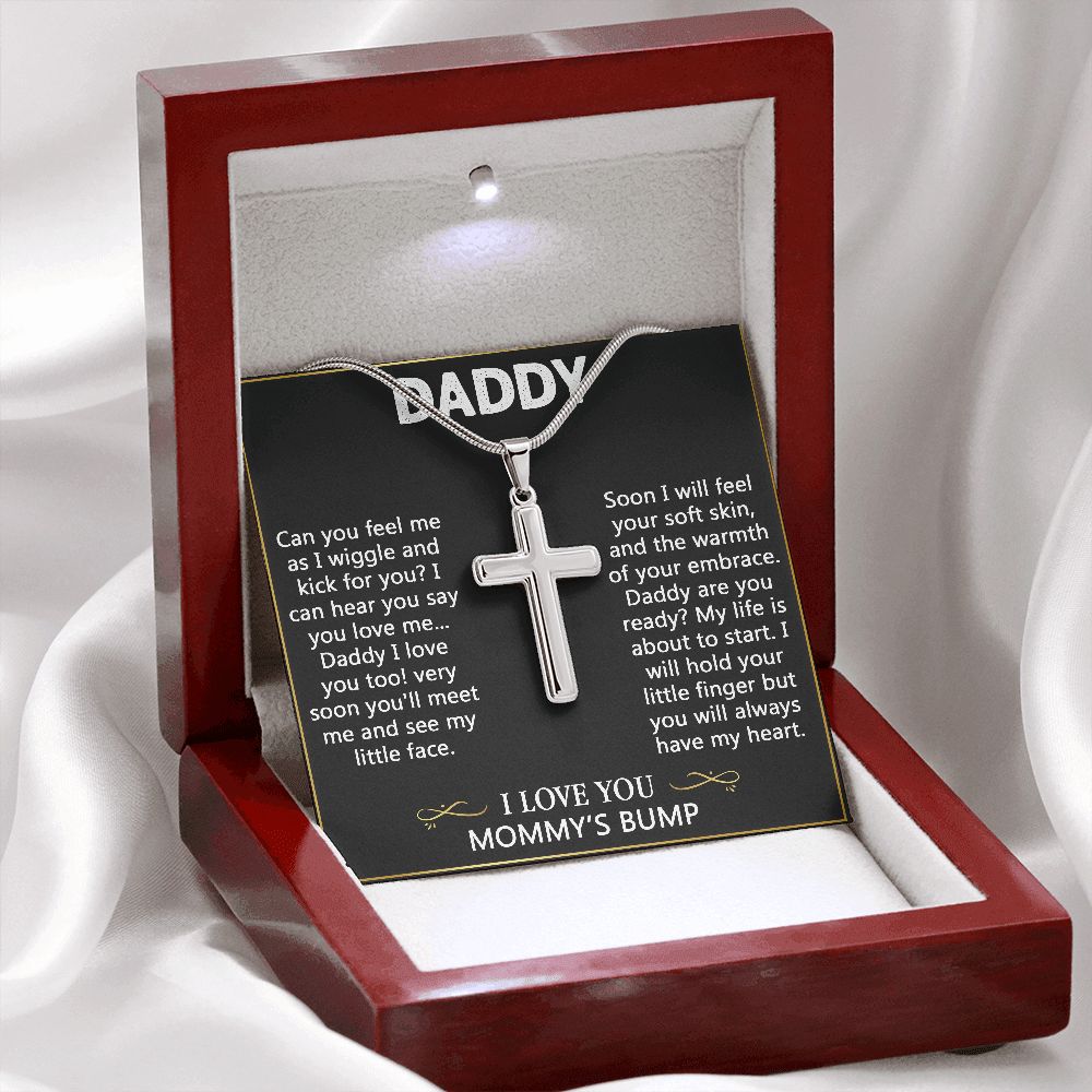 Wear your faith proudly with this stunning artisan-crafted Stainless Steel Cross Necklace. Perfect for special occasions or everyday wear, our Cross Necklace is a wonderful gift idea for you or your loved one