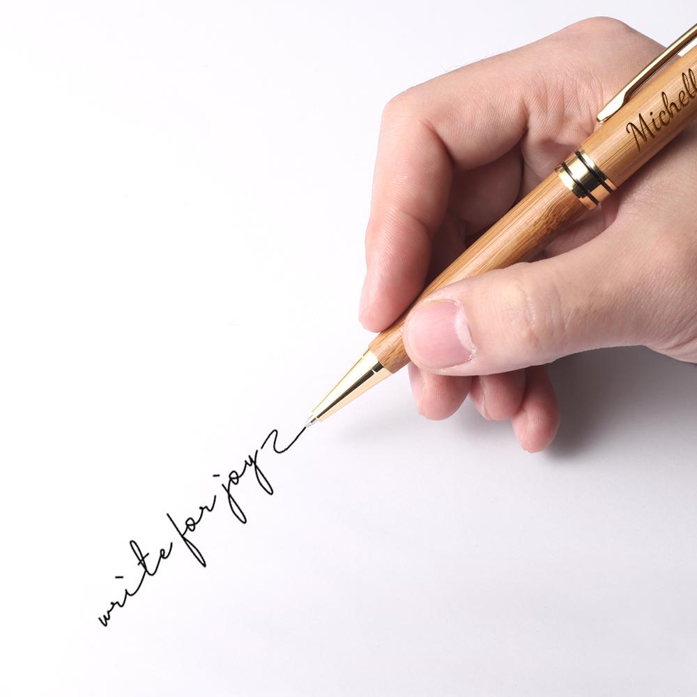 Personalized Wood Pen Set Engraved Pet With Wooden Case Emporium Discounts