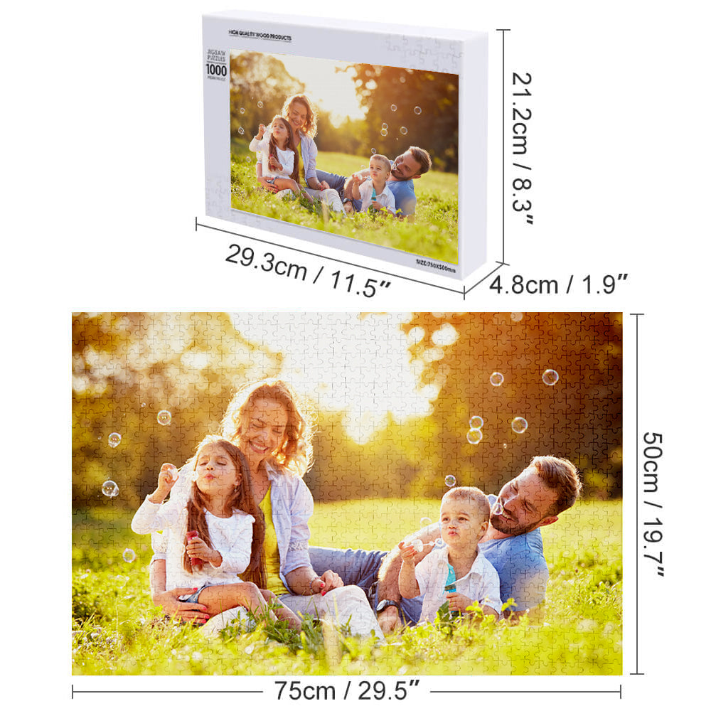 Custom Wooden Jigsaw Puzzle - 5 Size Emporium Discounts
