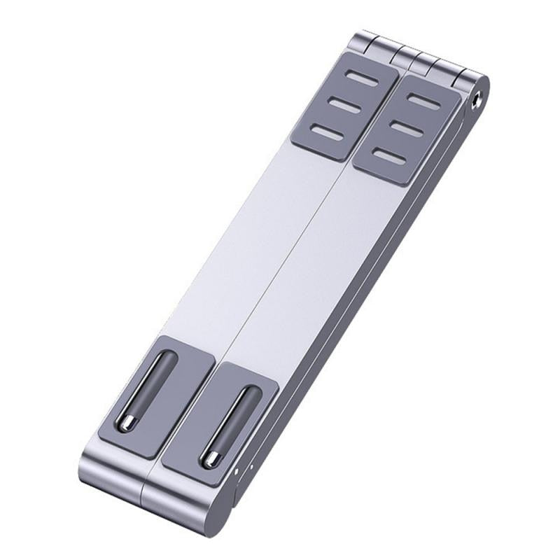 3 In 1  Foldable Laptop Holder Adjustable Aluminum Tablet Desktop Holder For Phone/iPad/Laptop Notebook Cell Phone Holder Stand Support Emporium Discounts 5 Daily Gadget or Products Discounted at 20%  OFF Code DAILY20