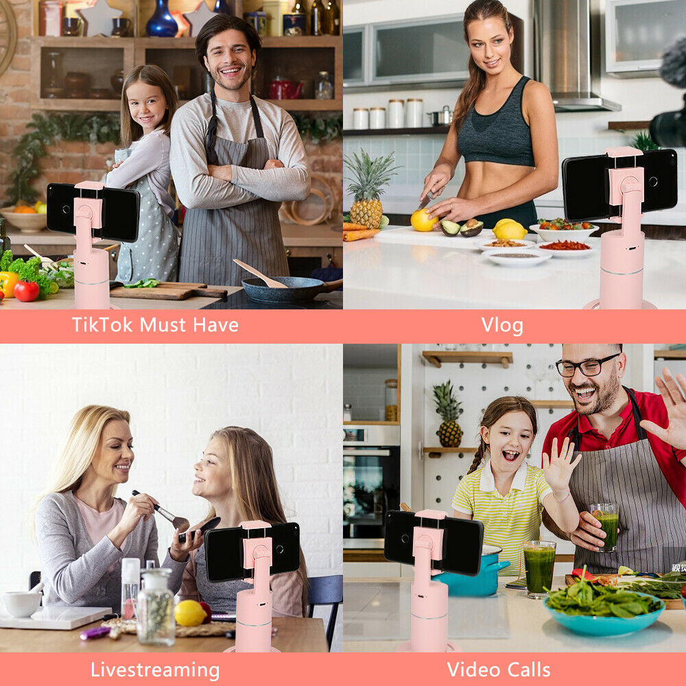 T2 Type-C Rechargeable Face Tracking Mobile Phone Holder_16