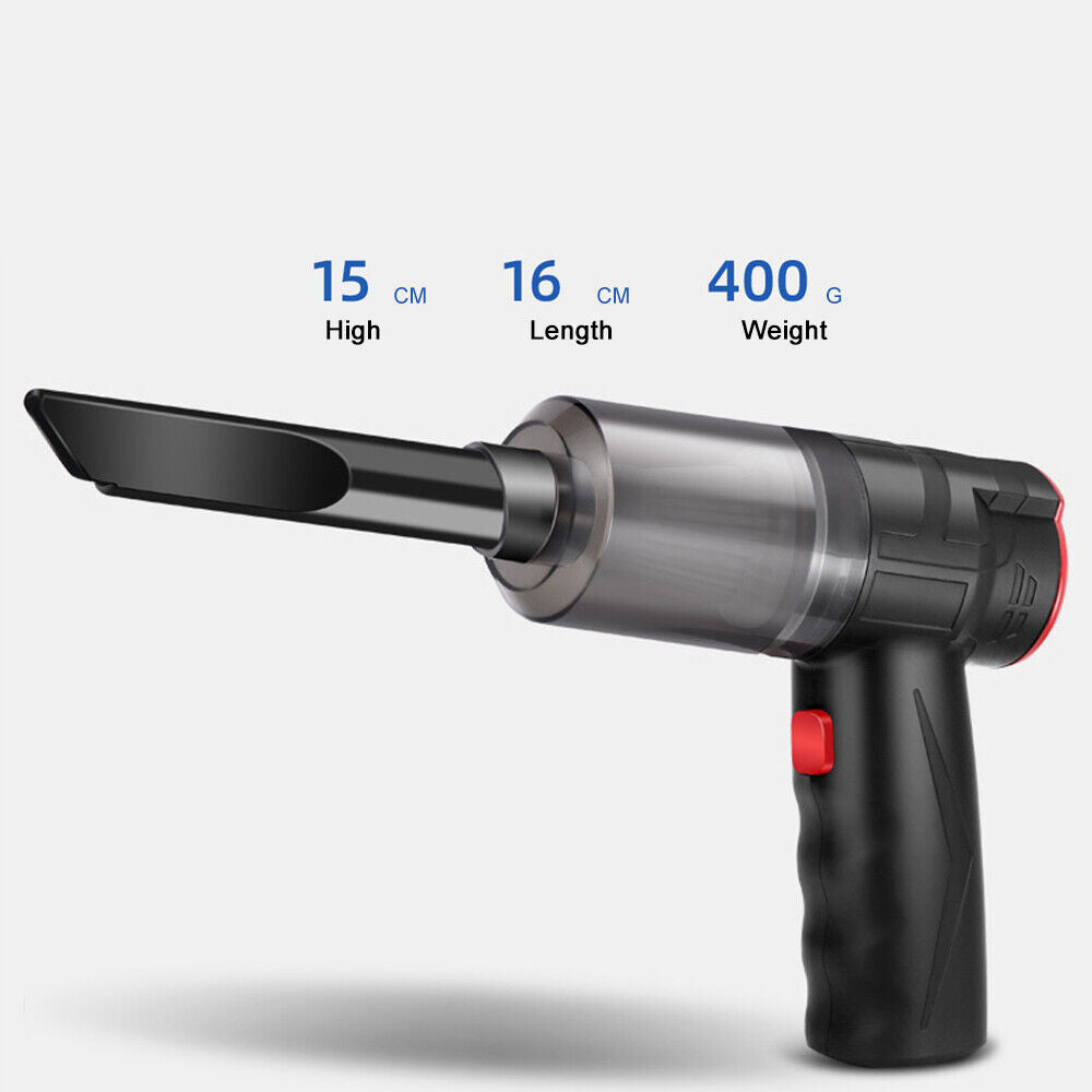 Portable Handheld Car Vacuum Cleaner-USB Rechargeable_8| Emporium Discounts