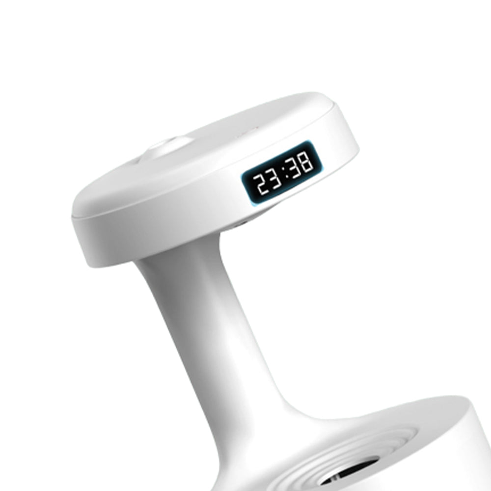 Anti-Gravity Droplet Humidifier with LED Smart Display Clock - USB Rechargeable_1 Emporium Discounts