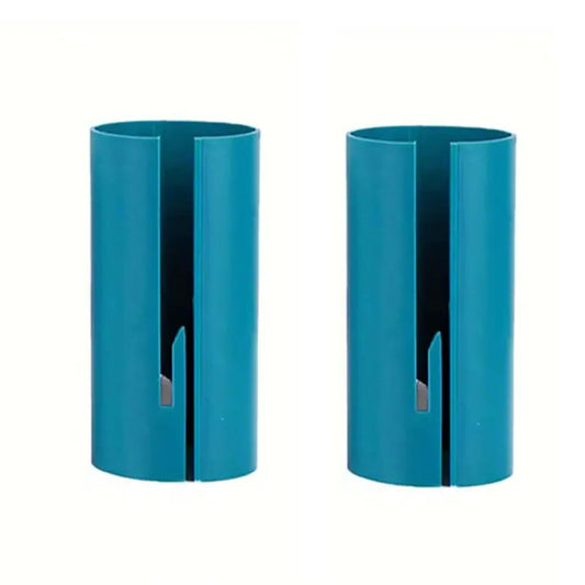 2 Pcs Portable Mini Gift Wrapper Roll Cutter Paper Wrapper Saver and Mini Cutter_0