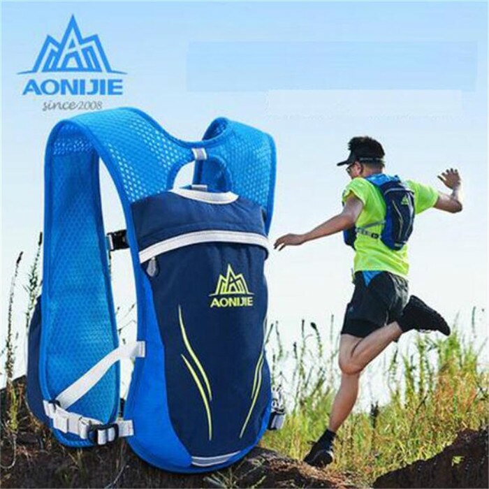 AONIJIE Running Marathon Hydration Nylon 5.5L Outdoor Running Bags Hiking Backpack Vest Marathon Cycling Backpack Emporium Discounts
