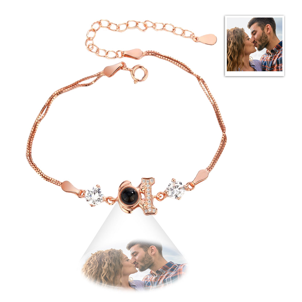 Personalized Dog Pendant Photo Projection Bracelet 925 Sterling Silver Emporium Discounts