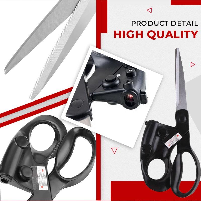 Professional Laser Guided Scissors For Home Crafts Wrapping Gifts Fabric Sewing Cut Straight Fast Scissor Shear Emporium Discounts 5 Daily Coolest Gadgets In 2023